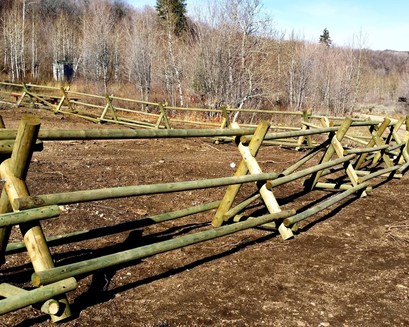 Buck and Pole Fence