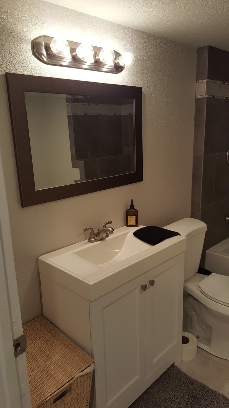 Bathroom Vanity Upgrade